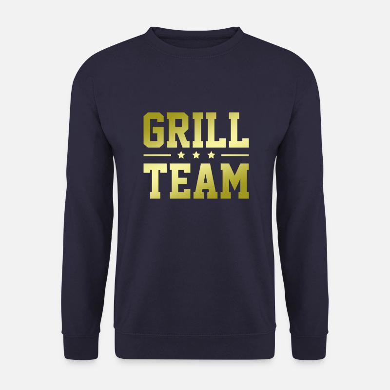 L’équipe Grill - Sweat-shirt Unisexe - marine