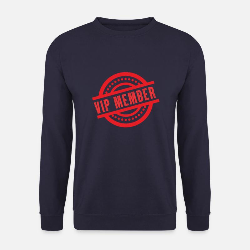 Vip Mitglied - Unisex Pullover - Navy