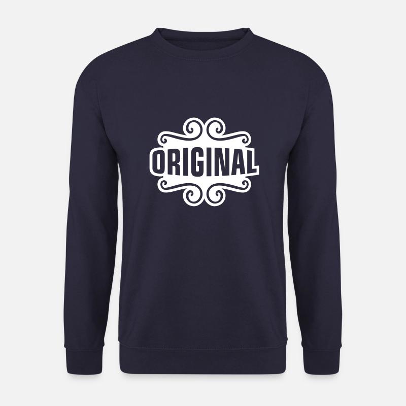 Original saying - Unisex Sweatshirt - navy
