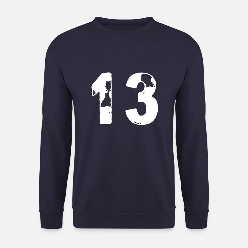 13 Number jersey - Unisex Sweatshirt - navy