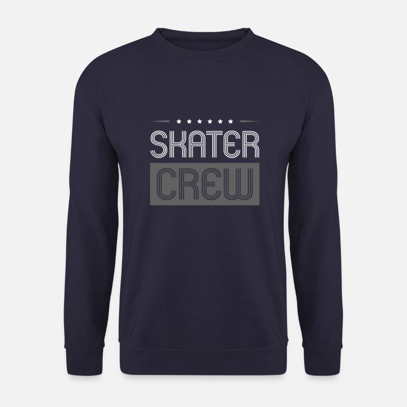 Skater Crew - Unisex Pullover - Navy
