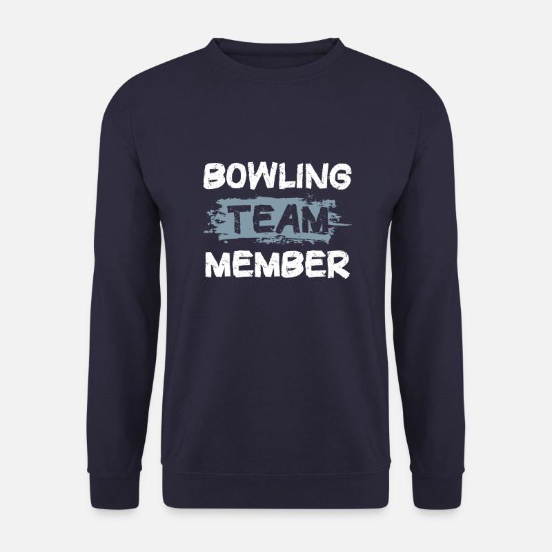 Bowling Team - Unisex Pullover - Navy