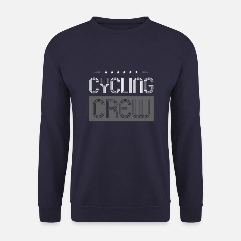 Cycling Crew - Unisex Pullover - Navy