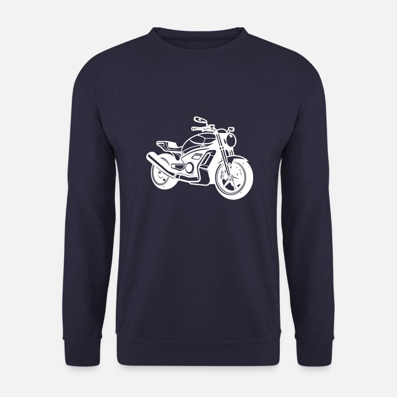 Motorcycle Biker - Unisex Sweatshirt - navy