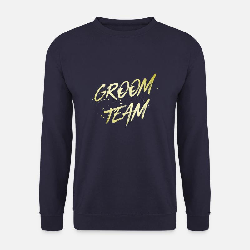 Groom Team - Unisex Pullover - Navy