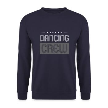 Dancing Crew - Unisex Pullover - Navy - Vorne - Alina (178cm) & Michal (187cm)