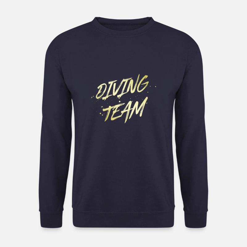 Diving Team - Unisex Pullover - Navy