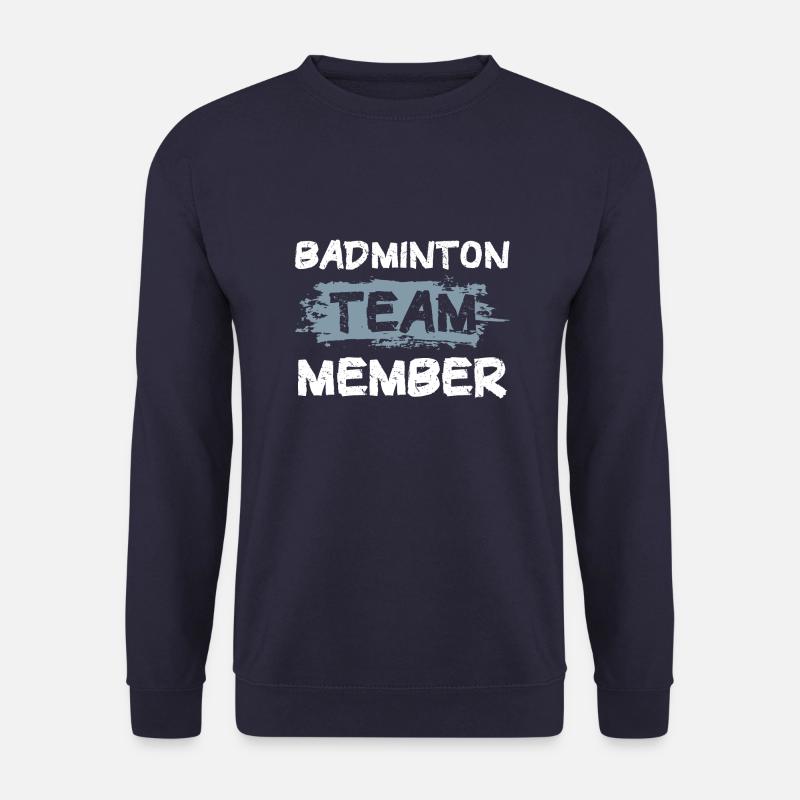 Badminton Team - Unisex Pullover - Navy