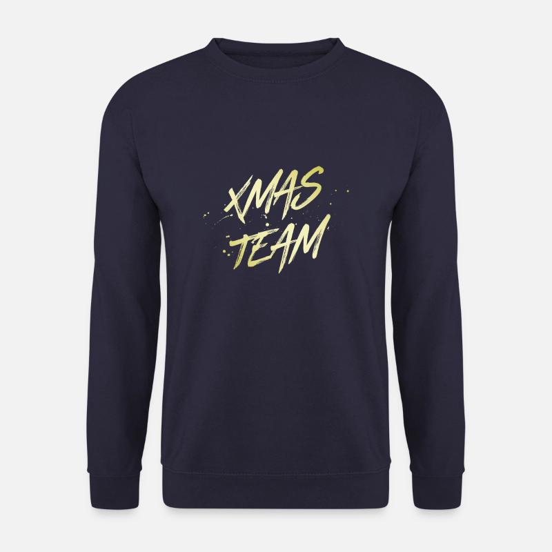 Xmas Team - Unisex Pullover - Navy
