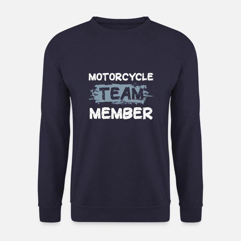 Motorcycle Team - Unisex Pullover - Navy