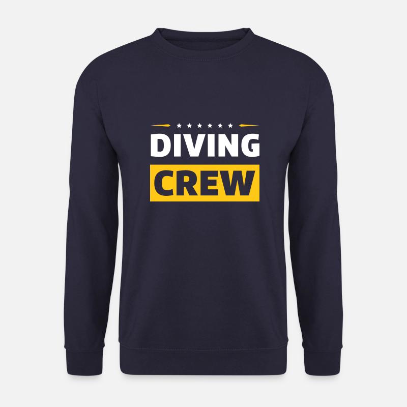 Diving Crew - Unisex Sweatshirt - navy