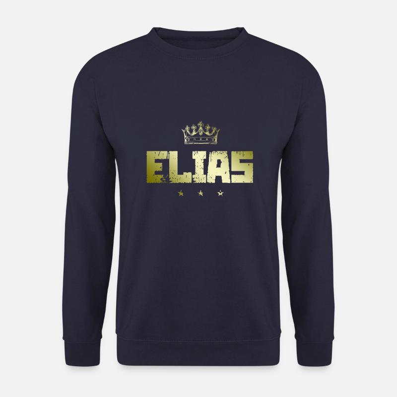 Elias - Unisex Pullover - Navy
