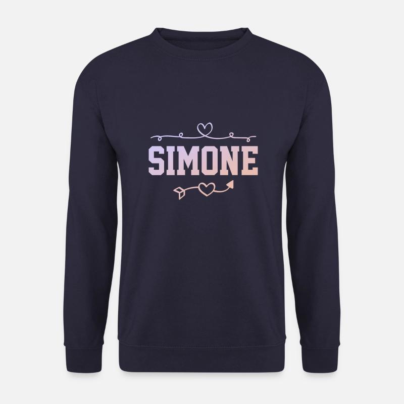 Simone - Sweat-shirt Unisexe - marine