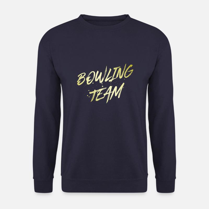 Bowling Team - Unisex Pullover - Navy