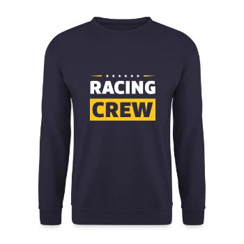 Équipage de course - Sweat-shirt Unisexe - marine - Devant - Alina (178cm) & Michal (187cm)