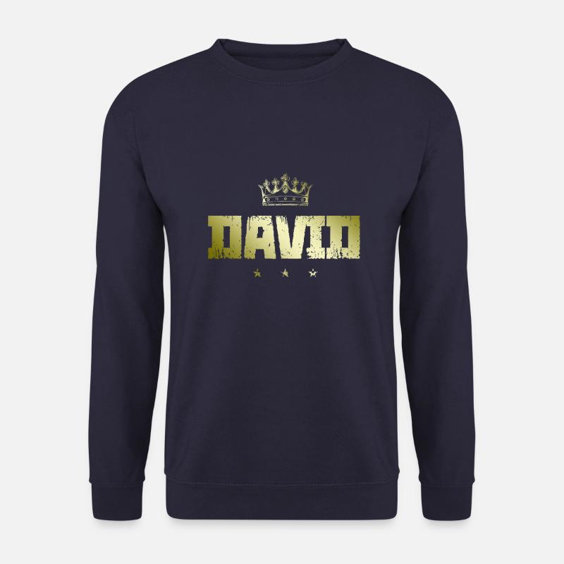 David - Unisex Sweatshirt - navy