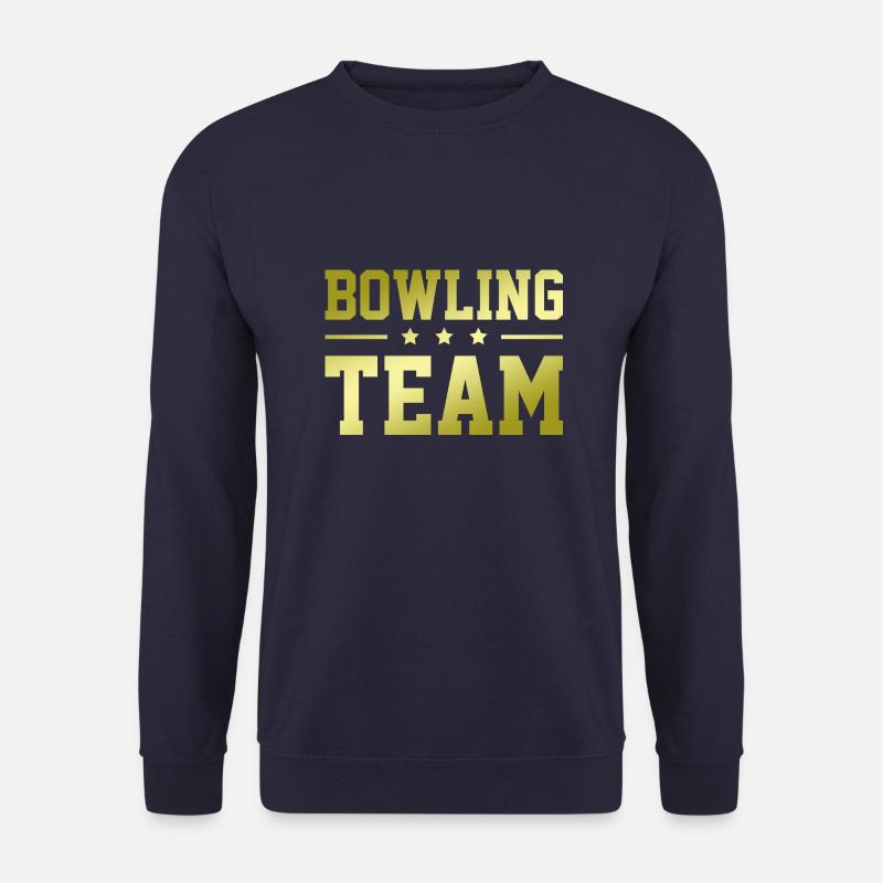 Bowling Team - Unisex Pullover - Navy