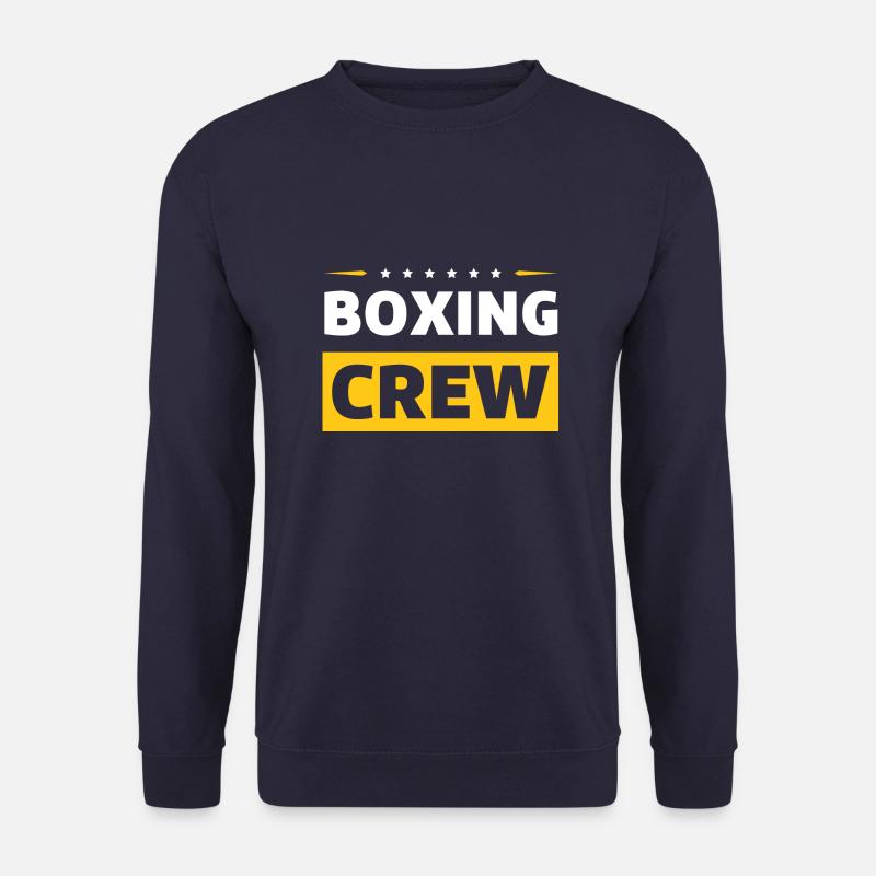 Boxing Crew - Unisex Pullover - Navy