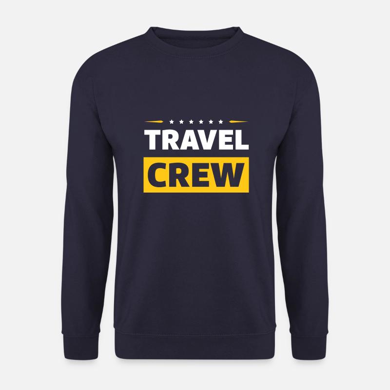 Travel Crew - Unisex Pullover - Navy