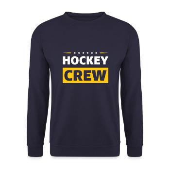 Équipe de hockey - Sweat-shirt Unisexe - marine - Devant - Alina (178cm) & Michal (187cm)