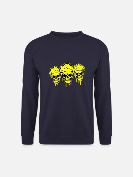 Chef Squelette - Sweat-shirt Unisexe - marine