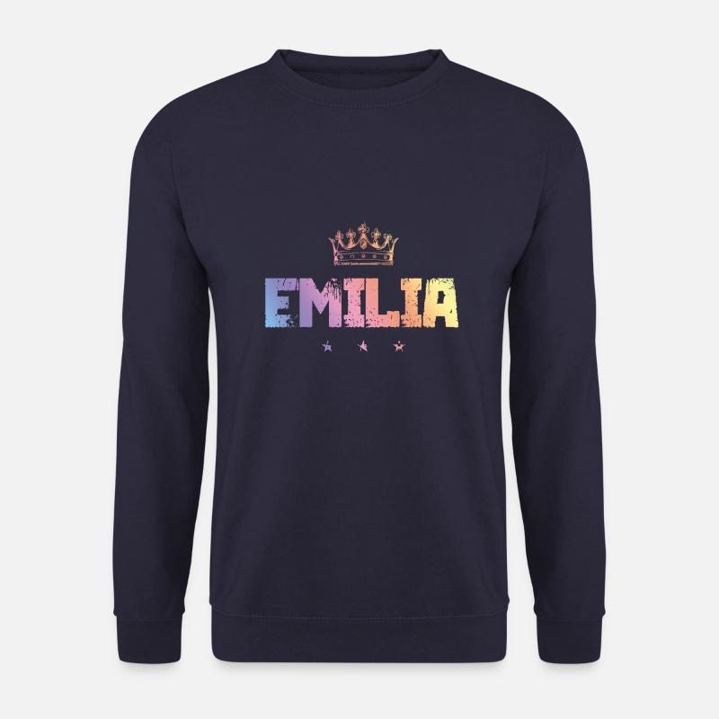 Emilia - Unisex Pullover - Navy