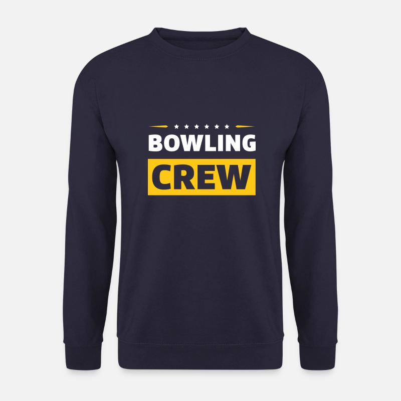Bowling Crew - Unisex Pullover - Navy