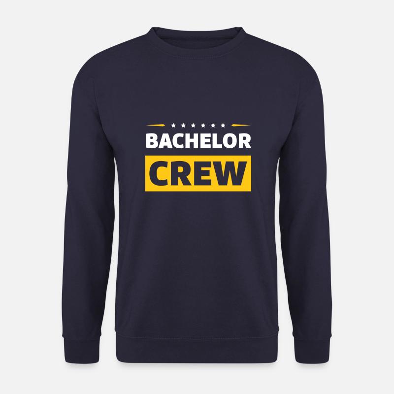 Bachelor Crew - Unisex Pullover - Navy