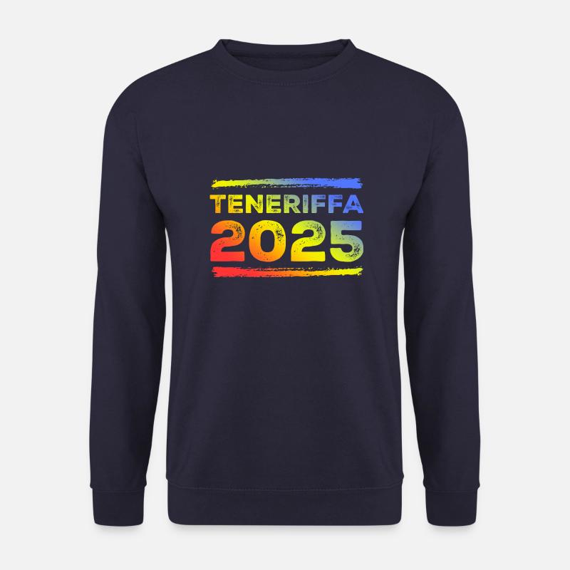 Teneriffa 2025 Bunt - Unisex Pullover - Navy