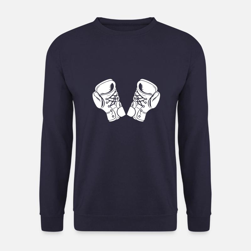 Gants de boxe Symbole Boxe - Sweat-shirt Unisexe - marine