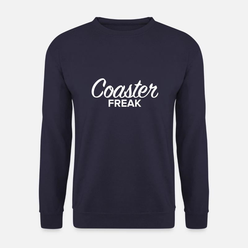 Coaster Freak Script - Unisex Pullover - Navy