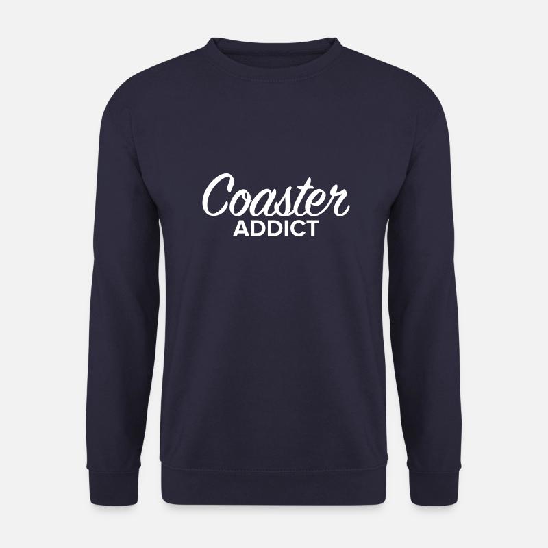 Coaster Addict Script - Unisex Sweatshirt - navy