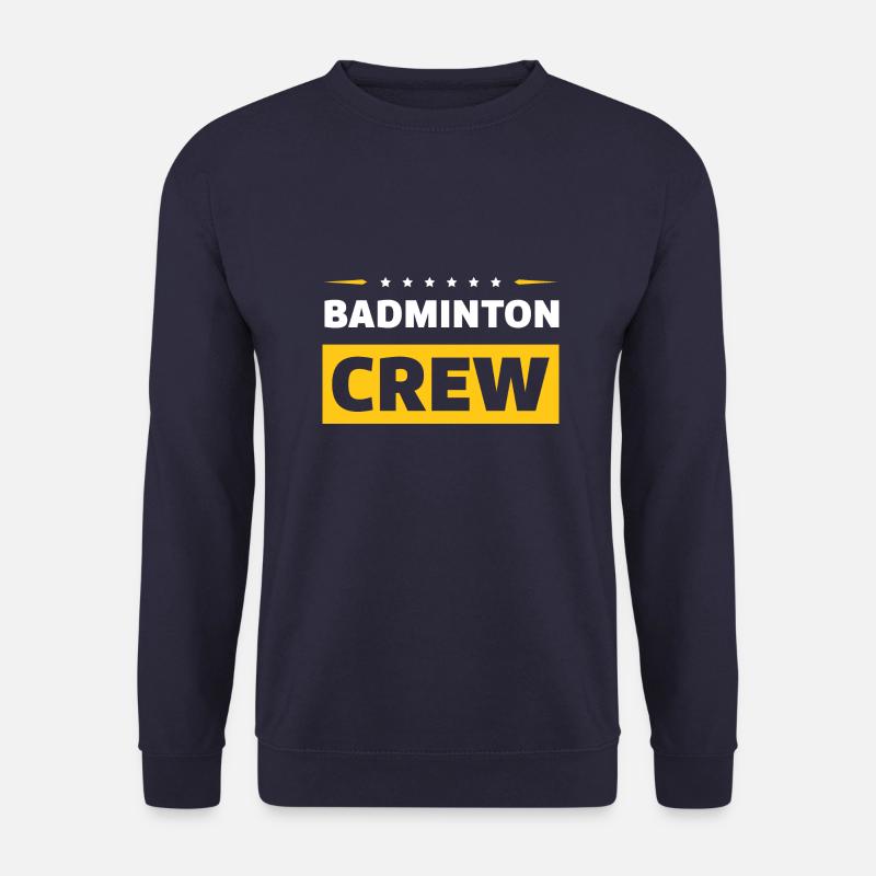 Badminton Crew - Unisex Sweatshirt - navy