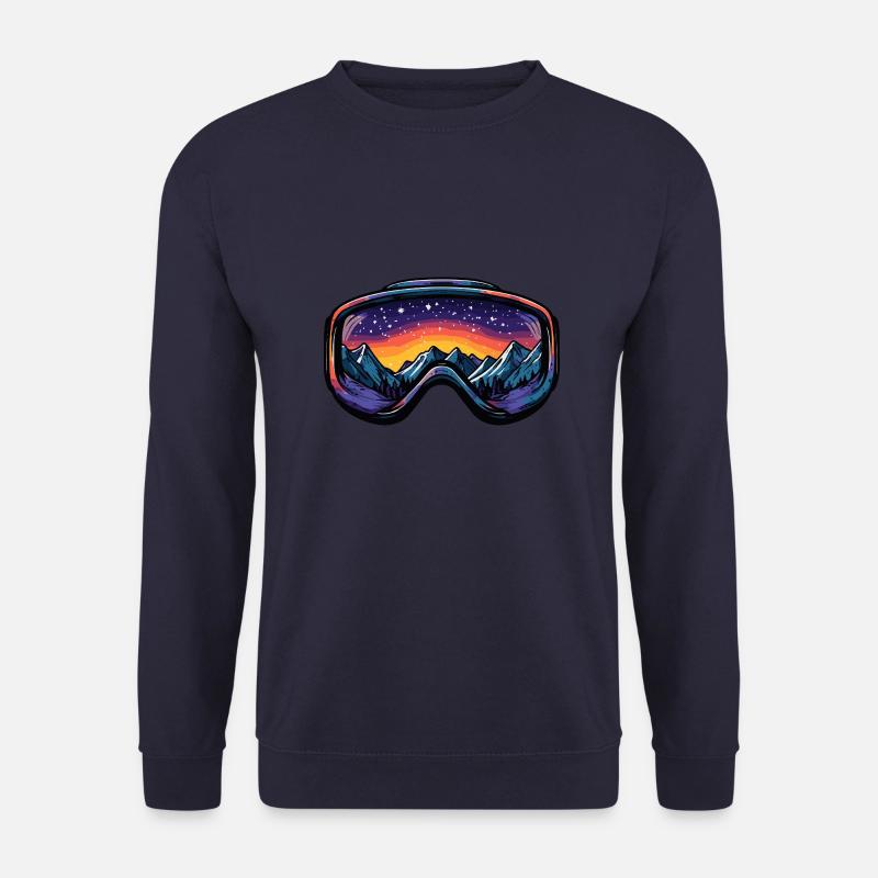 Skibrille Berge - Unisex Pullover - Navy