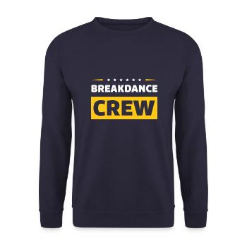 Équipe de breakdance - Sweat-shirt Unisexe - marine - Devant - Alina (178cm) & Michal (187cm)