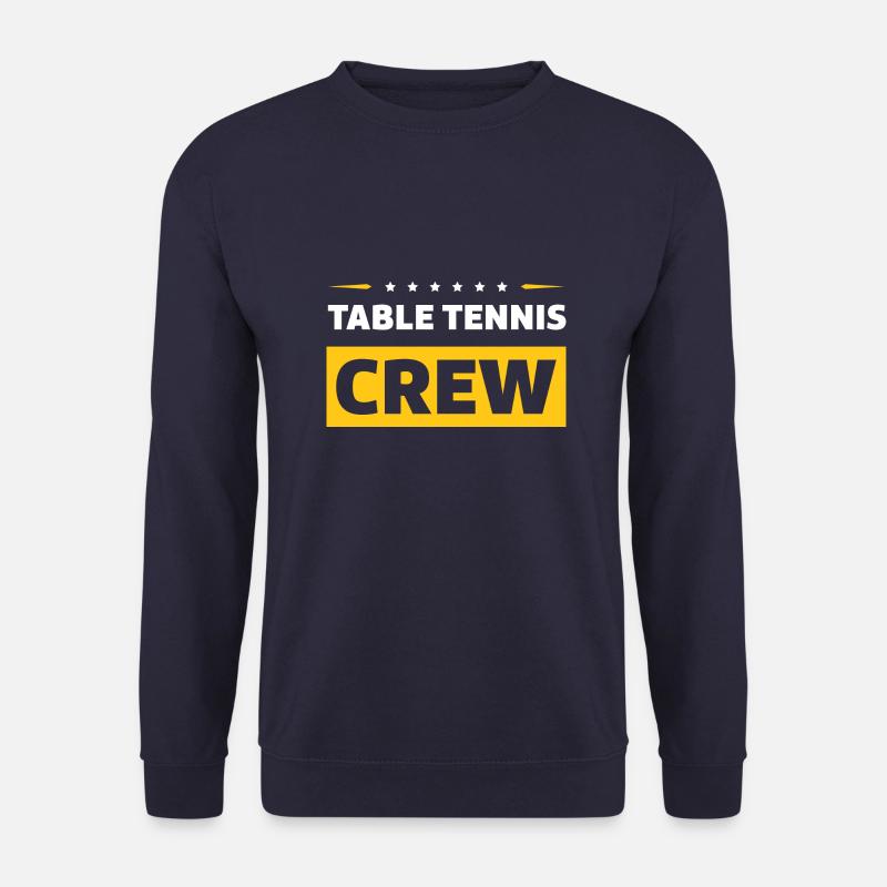 Table Tennis Crew - Unisex Pullover - Navy