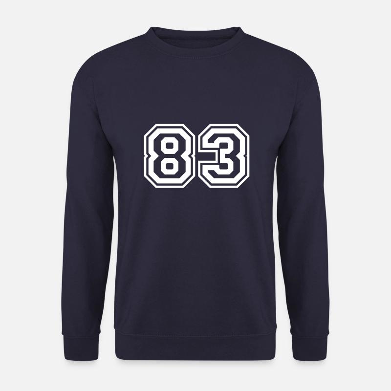 83 Zahl nummer - Unisex Pullover - Navy
