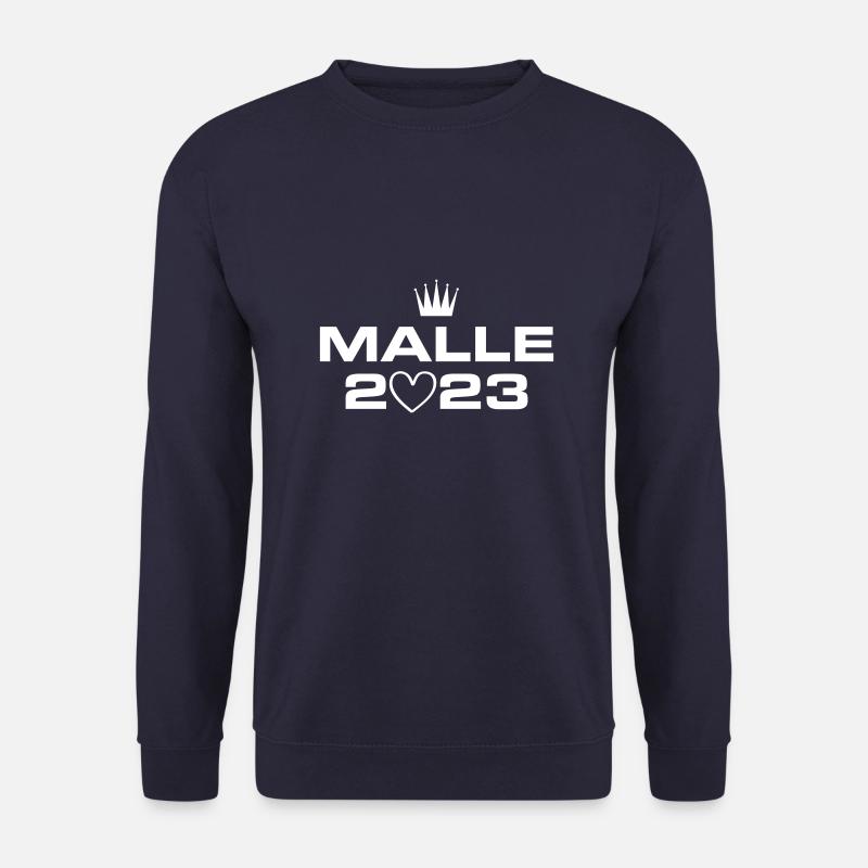 Malle 2023 Herz - Unisex Pullover - Navy
