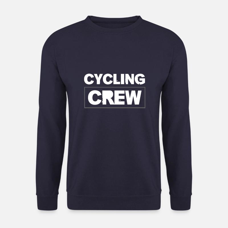 Cycling Crew - Unisex Pullover - Navy