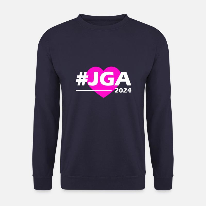 Junggesellinnenabschied 2024 Jga Herz - Unisex Pullover - Navy