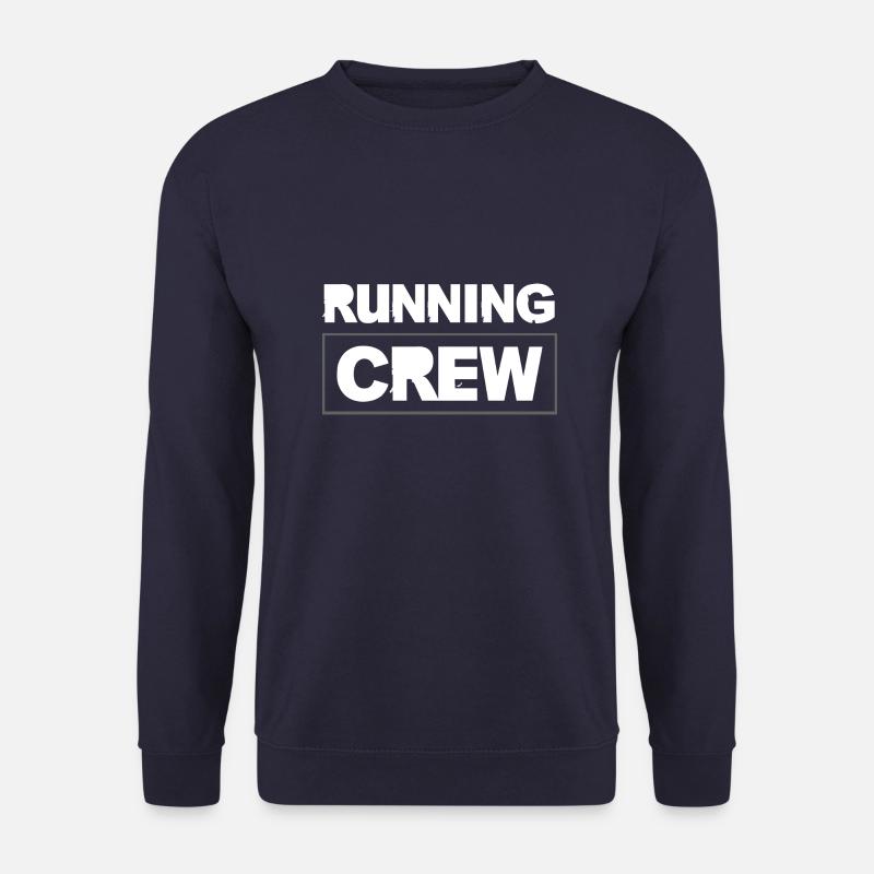 Running Crew - Unisex Pullover - Navy