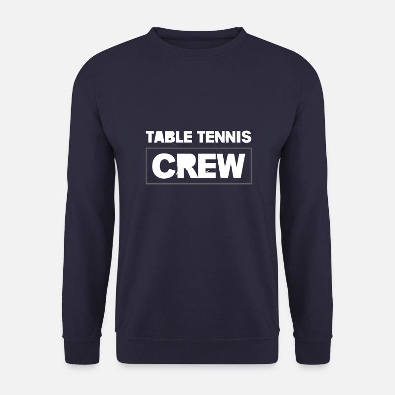 Table Tennis Crew - Unisex Pullover - Navy