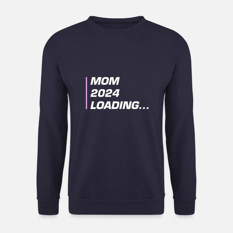 Mama 2024 Loading Mom - Unisex Sweatshirt - navy