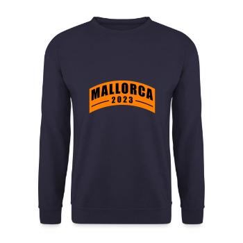 Mallorca 2023 - Unisex Sweatshirt - navy - Front - Alina (178cm) & Michal (187cm)