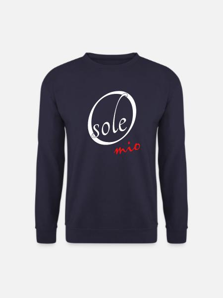 O sole mio - Unisex Pullover - Navy
