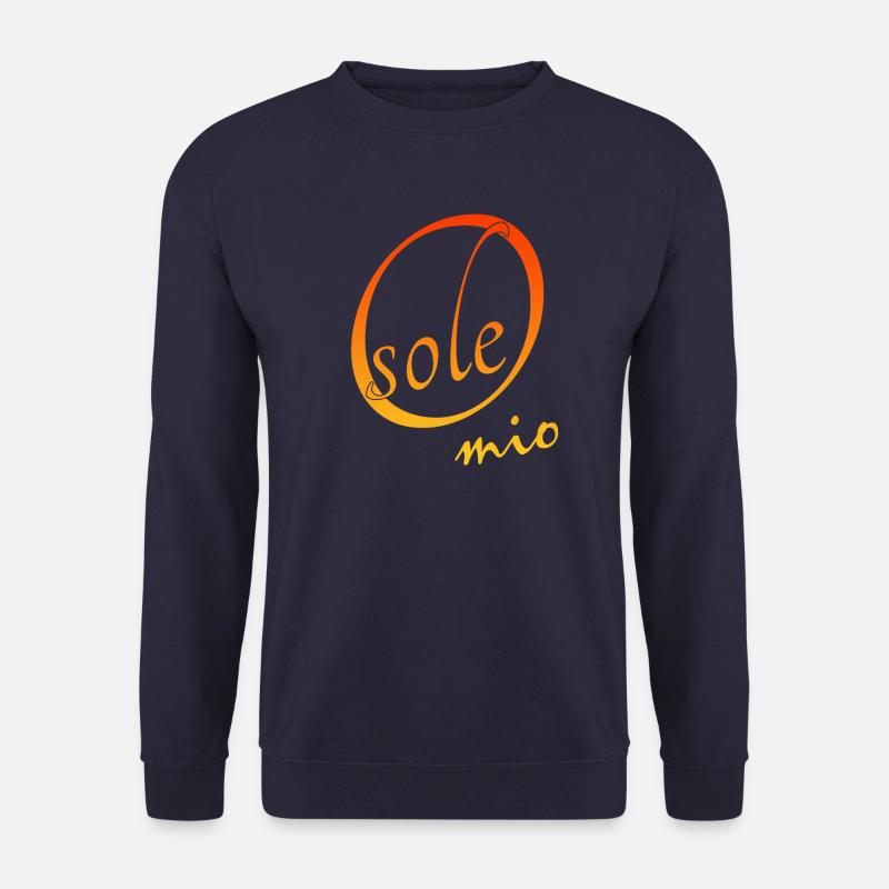 O sole mio flirten Flirtspruch - Unisex Pullover - Navy