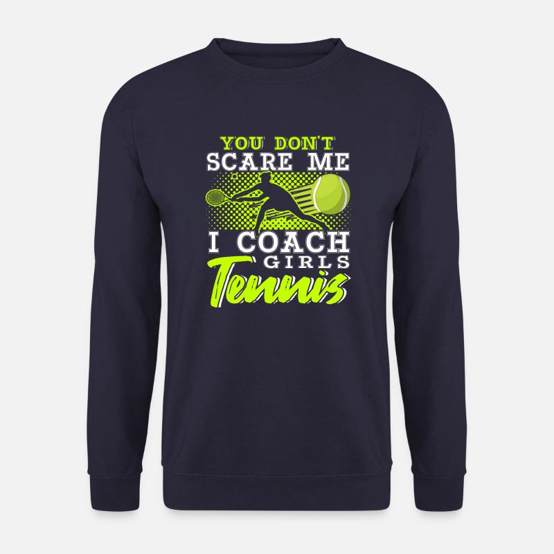 Tennis Coach Gift - Unisex Pullover - Navy