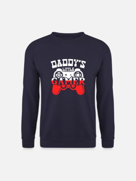 Daddy's Little Gamer - Unisex Sweatshirt - navy
