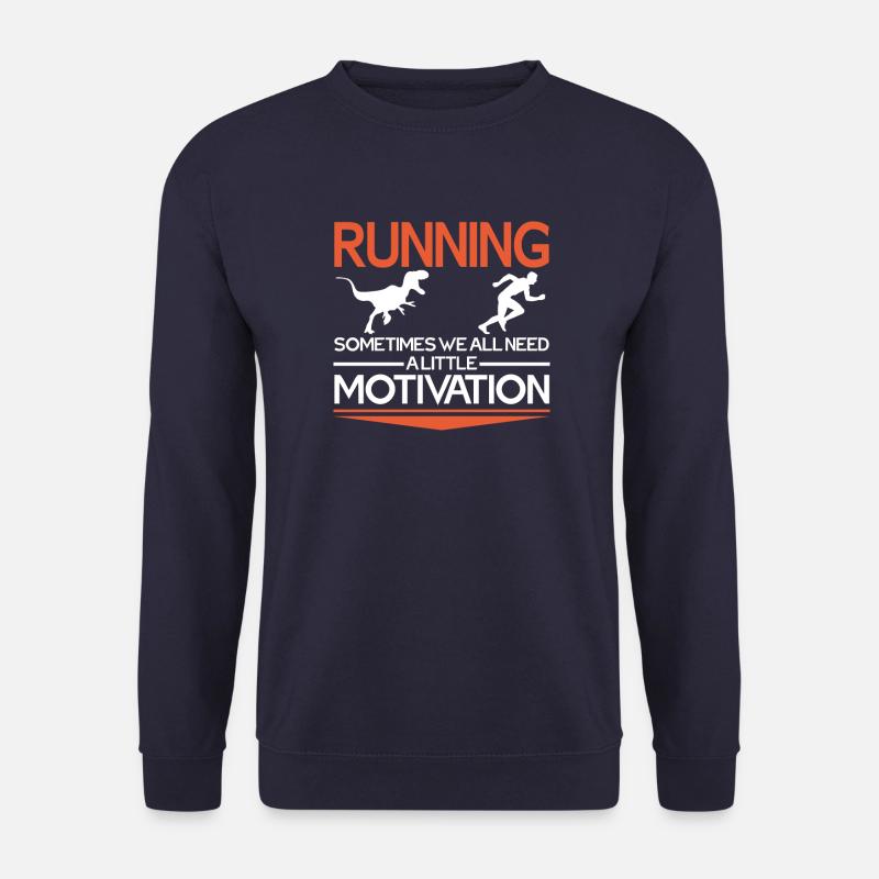 Running Motivation - Unisex Sweatshirt - navy