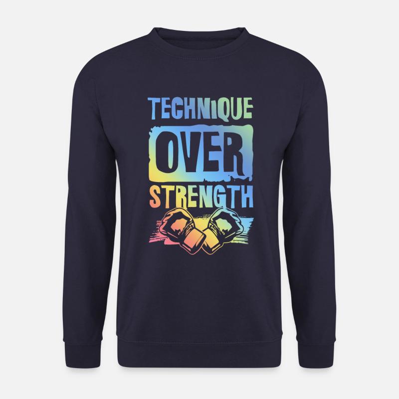 Wrestling Ringen Grabling - Unisex Pullover - Navy